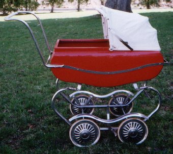 1970s baby stroller