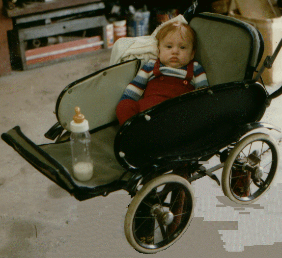 1960 baby stroller